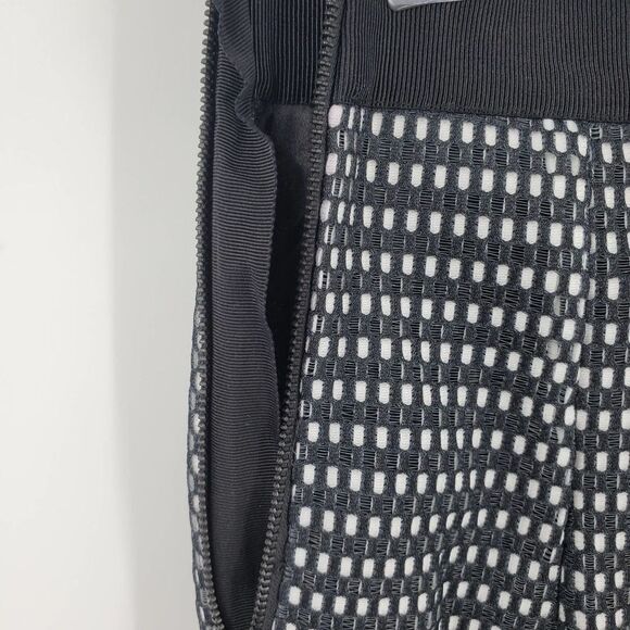 MILLY NY women's 4 black cutwork overlay skirt - Picture 3 of 5